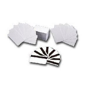 Zebra Premier Magnetic Stripe Card - Magnetic Stripe Card - 53.85 mm x 85.85 mm Length - 500 - White - Polyvinyl Chloride 