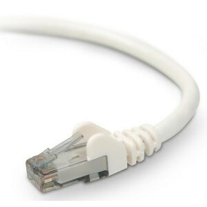 Belkin Cat. 6 UTP Patch Cable - RJ-45 Male - RJ-45 Male - 1ft - White