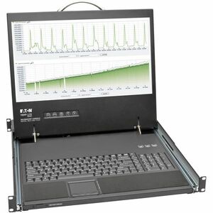Eaton Tripp Lite Series 1U Rack-Mount Console with 19-in. LCD, Short-Depth; TAA Compliant - 1 Computer(s) - 19" Active Mat