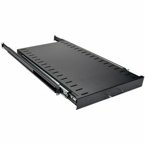 Tripp Lite SRSHELF4PSLHD Rack Shelf - Black - Cold-rolled Steel (CRS) - 100 lb (45359.24 g) Maximum Weight Capacity