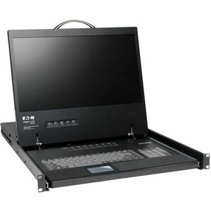 Eaton Tripp Lite Series NetController 16-Port 1U Rack-Mount Console KVM Switch with 19-in. LCD, TAA - 16 Computer(s) - 19"