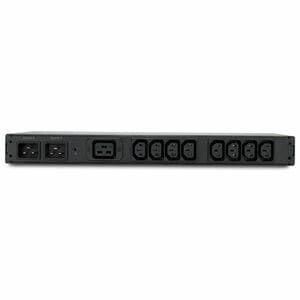 APC by Schneider Electric AP7723 Automatic Transfer Switch - 8 x IEC 320-C13, 1 x IEC 320-C19 - 220 V AC