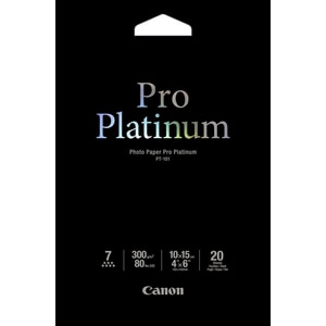 PHOTO PAPER PRO PLATINUM PT-101 4X6 20SH