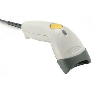 Dispositivo de mano Escaner de código de barras Zebra Symbol LS1203 - Blanco - Cable Conectividad - USB Cable Included - 1