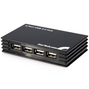 StarTech.com 4-port USB Hub - Turn a single USB 2.0 port into 4 external USB 2.0 ports