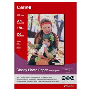 Canon GP-501 Fotopapier - DIN DIN A4 - 210 mm x 297 mm - Glänzend - 100er Blatt