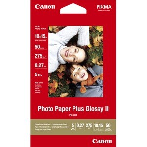 Canon PP-201 Fotopapier - 130 mm x 180 mm - Glänzend - 20er Blatt
