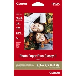 Canon Photo Paper Plus PP-201 Fotopapier - DIN DIN A4 - 210 mm x 297 mm - Glänzend - 20er Blatt