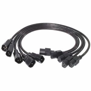 APC by Schneider Electric AP9890 Verlängerungskabel - 60,96 cm - IEC 60320 C14 - 230 V AC - Schwarz - 1 Stück