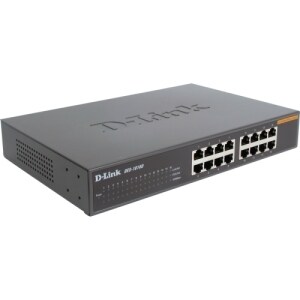 D-Link DES-1016D 16 Anschlüsse Ethernet-Switch - Fast Ethernet - 10Base-T, 10/100Base-TX - 2 Unterstützte Netzwerkschicht 