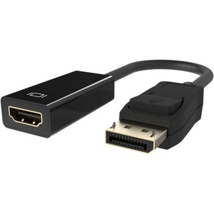 Belkin DisplayPort to HDMI Adapter, M/F, 1080p - 3.60" DisplayPort/HDMI A/V Cable for Audio/Video Device, Monitor, Noteboo