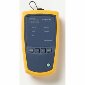 Fluke Networks SimpliFiber Pro SFSINGLEMODESOURCE Fiber Optic Power Meter - Optical Power Testing - USB - 2Number of Batte