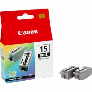 Canon BCI-15 Original Inkjet Ink Cartridge - Black Pack - Inkjet