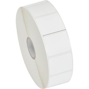 Zebra Label Paper 1.25 x 1in Thermal Transfer Zebra Z-Select 4000T 1 in core - 1.25" Width x 1" Length - 2580/Roll - 1" Co