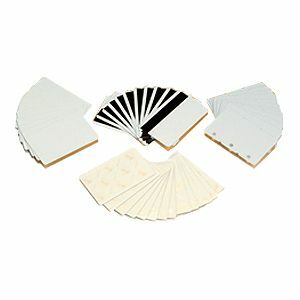 Badge Zebra Premier - Imprimable - 53,85 mm x 85,85 mm Longueur - Blanc - Chlorure de polyvinyle (PVC). - 500 Paquet