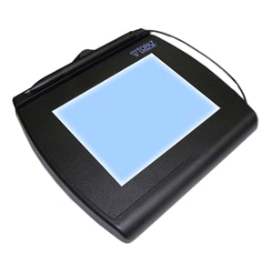 Topaz SignatureGem T-LBK766 Signature Capture Pad - Backlit LCD - Active PenUSB, Serial - 4.60" x 0.13" Active Area LCD - 