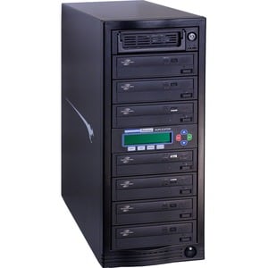 Kanguru 7 Target, 24x DVD Duplicator with Internal Hard Drive - Standalone - 7 x DVD-Writer - 24x DVD-R, 24x DVD+R, 18x DV