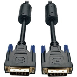 Eaton Tripp Lite Series DVI Dual Link Cable, Digital TMDS Monitor Cable (DVI-D M/M), 15 ft. (4.57 m) - (DVI-D M/M) 15-ft.