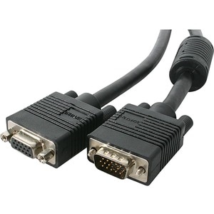 StarTech.com High-Resolution Coaxial VGA - Monitor extension Cable - HD-15 (M) - HD-15 (F) - 3 ft - Connect your VGA monit