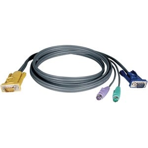 Tripp Lite by Eaton PS/2 (3-in-1) Cable Kit for NetDirector KVM Switch B020-Series and KVM B022-Series, 10 ft. (3.05 m) - 