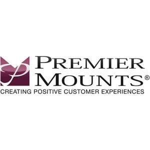 Premier Mounts 1.5" Close Nipple Connector - White