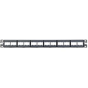 24PORT BLK MOD PATCH PANEL EA DIRECT SHIP INCREMENTAL OF 1