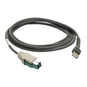 Câble pour transfert de données Zebra CBA-U03-S07ZAR - 2,13 m USB - 1er bout: USB