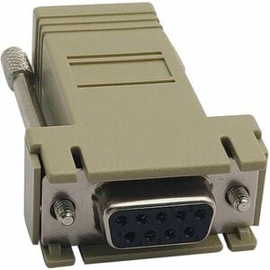 Eaton Tripp Lite Series Modular Serial Adapter Crossover Wiring (DB9 F to RJ45 F) - 1 x 9-pin DB-9 Serial Female - 1 x RJ-