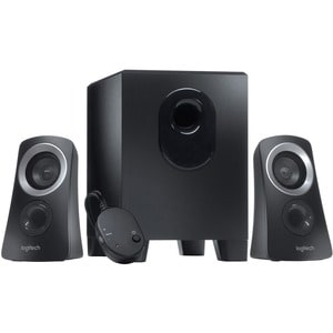 Logitech Z313 2.1 Speaker System - 25 W RMS - Black - 48 Hz to 20 kHz - 1