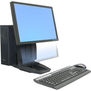 Ergotron Neo-Flex Height Adjustable Display Stand - 38.1 cm (15") to 61 cm (24") Screen Support - 16.78 kg Load Capacity -