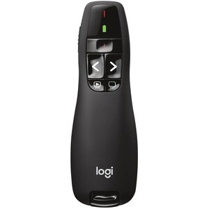 Logitech Wireless Presenter R400 - Laser - Wireless - 49.21 ft - Radio Frequency - 2.40 GHz - Black - USB - 1 Each