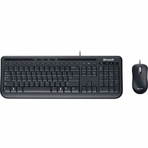 Microsoft Desktop 600 Keyboard & Mouse - QWERTY - Portuguese - USB Cable Keyboard - 107 Key - Keyboard/Keypad Color: Black