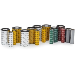 Zebra 03200GS08407 Thermal Transfer Ribbon - Black - 12 / Case - Thermal Transfer, Laser - 12 / Case