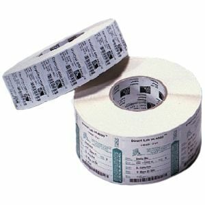 Caja de 12 rollos -  565 etiquetas/rollo - Etiqueta papel blanco - 102 x 127 mm - Térmico Directo - Z-Select 2000D - con r