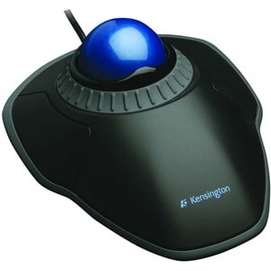 Kensington Orbit 72337 Trackball with Scroll Ring - Optical - USB - Black - Pack of 1