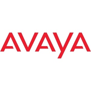 Avaya Telset 1140 TTY Standard Phone - Black, White - 1 x Phone Line - Backlight