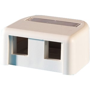 Ortronics TechChoice OR-KSSMB2 Mounting Box - Fog White - Fog White