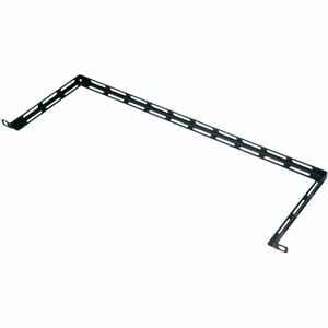 Middle Atlantic 6in Offset L-Shaped Lace Bar - 10 Piece - Cable Organizer - 10 Pack
