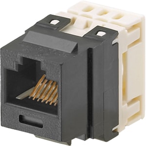 Panduit NetKey NK688MBL Cat.6 Connector - 1 x RJ-45 Network - Black