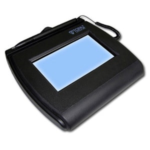 Topaz SigLite T-LBK750 Electronic Signature Capture Pad - Backlit LCDUSB, Serial - 4.40" x 2.50" Active Area LCD - Backlig