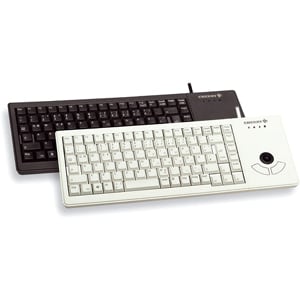 CHERRY G84-5400 Keyboard - Cable Connectivity - USB Interface - Spanish - Black - 89 Key