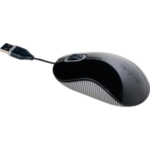 Souris Targus AMU76EU - USB - Noir, Gris - 1 Pack - Câble