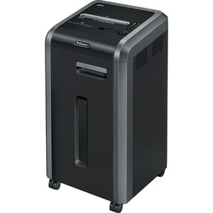 Fellowes® 225Ci Paper Shredder | 100% Jam Proof, 22-Sheet, Cross-Cut Security, Commercial Grade | 3825001 Model, Black - C