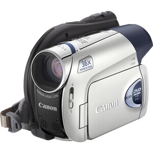 Canon DC301 Digital Camcorder - 6.9 cm (2.7") LCD Screen - 1/6" CCD - 16:9 - 0.5 Megapixel Image - 0.5 Megapixel Video - 3