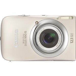 Canon Digital IXUS 990 IS 12.1 Megapixel Compact Camera - Silver - 7.6 cm (3")LCD - 5x Optical Zoom - 4x Digital Zoom - 40