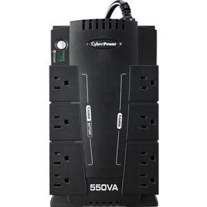 CyberPower CP550SLG Standby UPS Systems - 550VA/330W, 120 VAC, NEMA 5-15P, Compact, 8 Outlets, PowerPanel® Personal, $1000