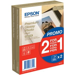Epson Premium C13S042167 Inkjet Photo Paper - 100 mm x 150 mm - 255 g/m² Grammage - Glossy - 40 / Sheet