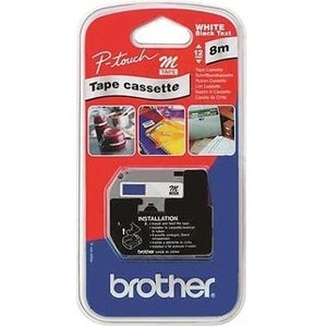 Brother MK 521BZ Multipurpose Label - 9 mm Width x 8 m Length - Cyan