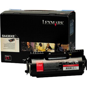 Lexmark 64436XE Laserdruck Tonerkartusche - Schwarz - Originaler Pack - Laserdruck