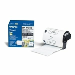 Barcode-Etikett Brother DK11240 - 51 mm Breite x 102 mm Länge - 600 Etikett